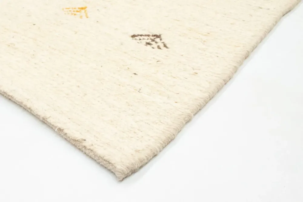 Gabbeh-teppe - persisk - 173 x 117 cm - beige