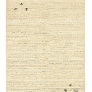 Gabbeh-teppe - persisk - 174 x 115 cm - beige