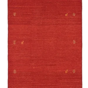 Gabbeh-teppe - persisk - 174 x 118 cm - rød