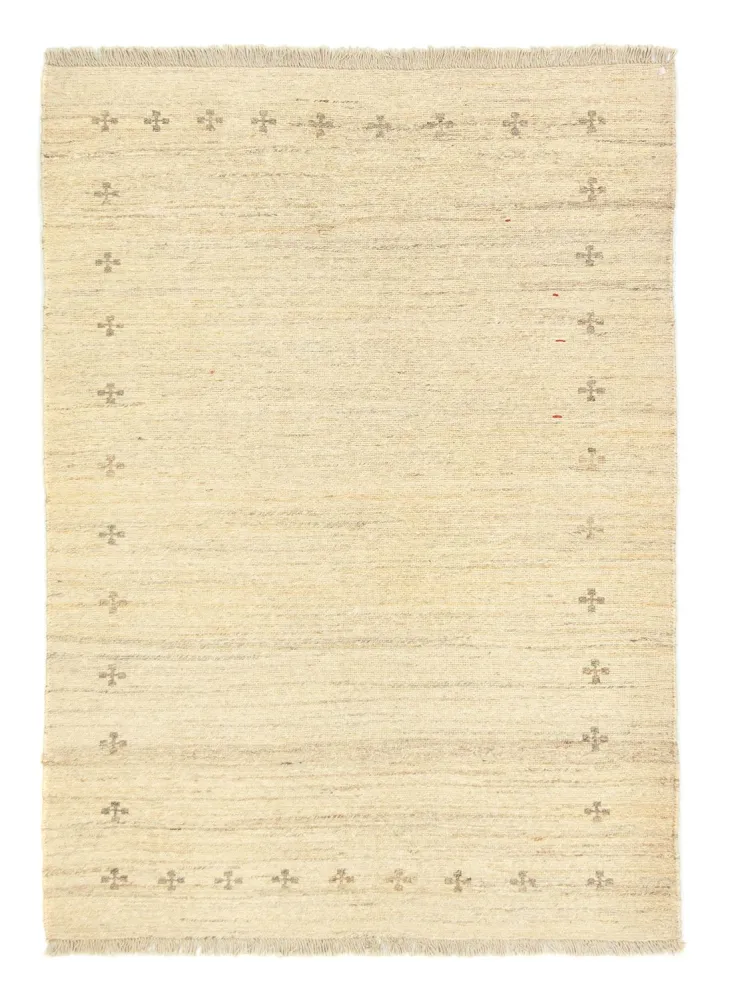 Gabbeh-teppe - persisk - 174 x 127 cm - beige