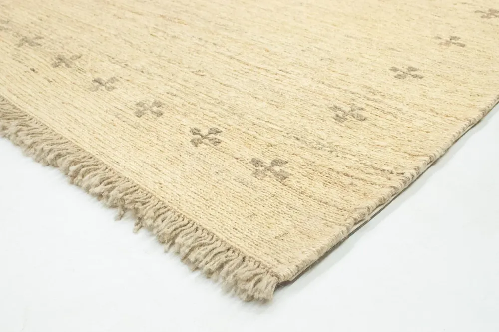 Gabbeh-teppe - persisk - 174 x 127 cm - beige