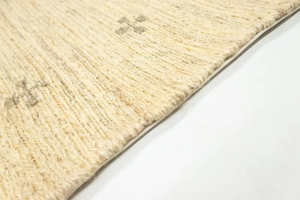 Gabbeh-teppe - persisk - 174 x 127 cm - beige