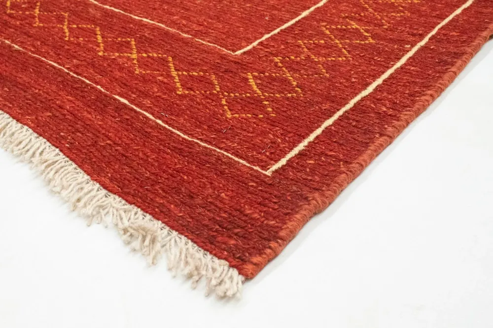 Gabbeh-teppe - persisk - 175 x 112 cm - rød