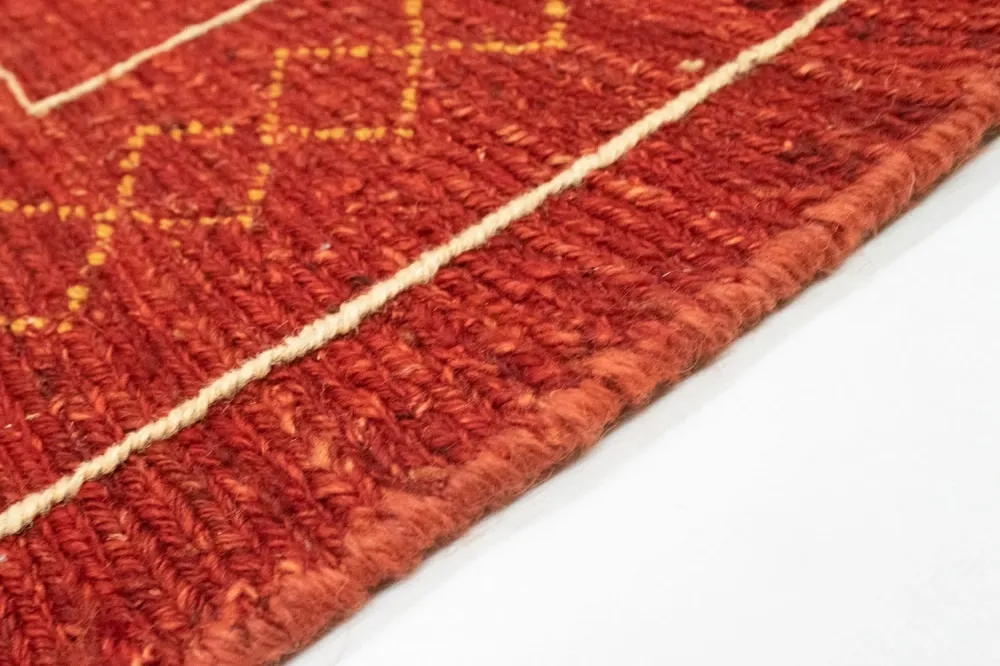 Gabbeh-teppe - persisk - 175 x 112 cm - rød