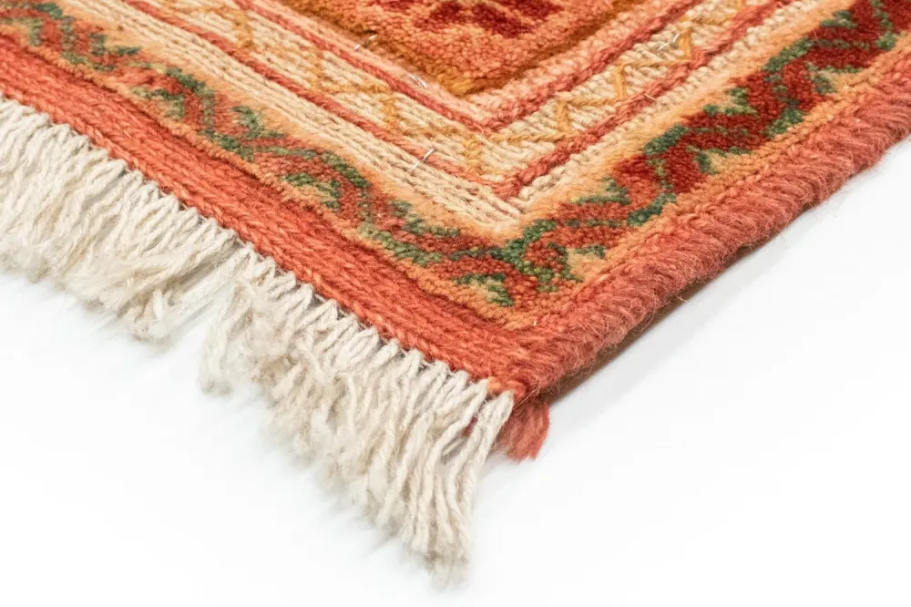 Gabbeh-teppe - persisk - 176 x 115 cm - oransje