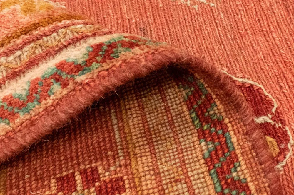 Gabbeh-teppe - persisk - 176 x 115 cm - oransje