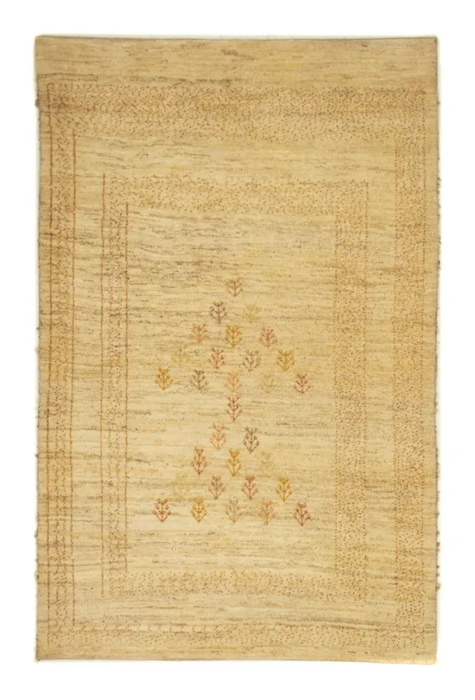 Gabbeh-teppe - persisk - 176 x 119 cm - beige