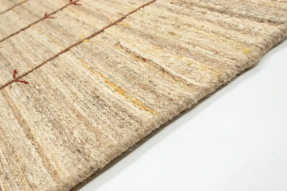 Gabbeh-teppe - persisk - 178 x 110 cm - beige