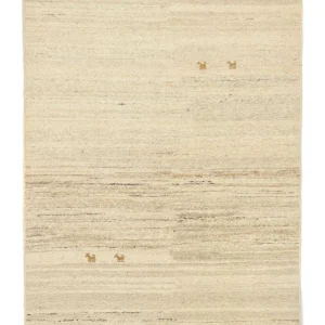 Gabbeh-teppe - persisk - 178 x 120 cm - beige