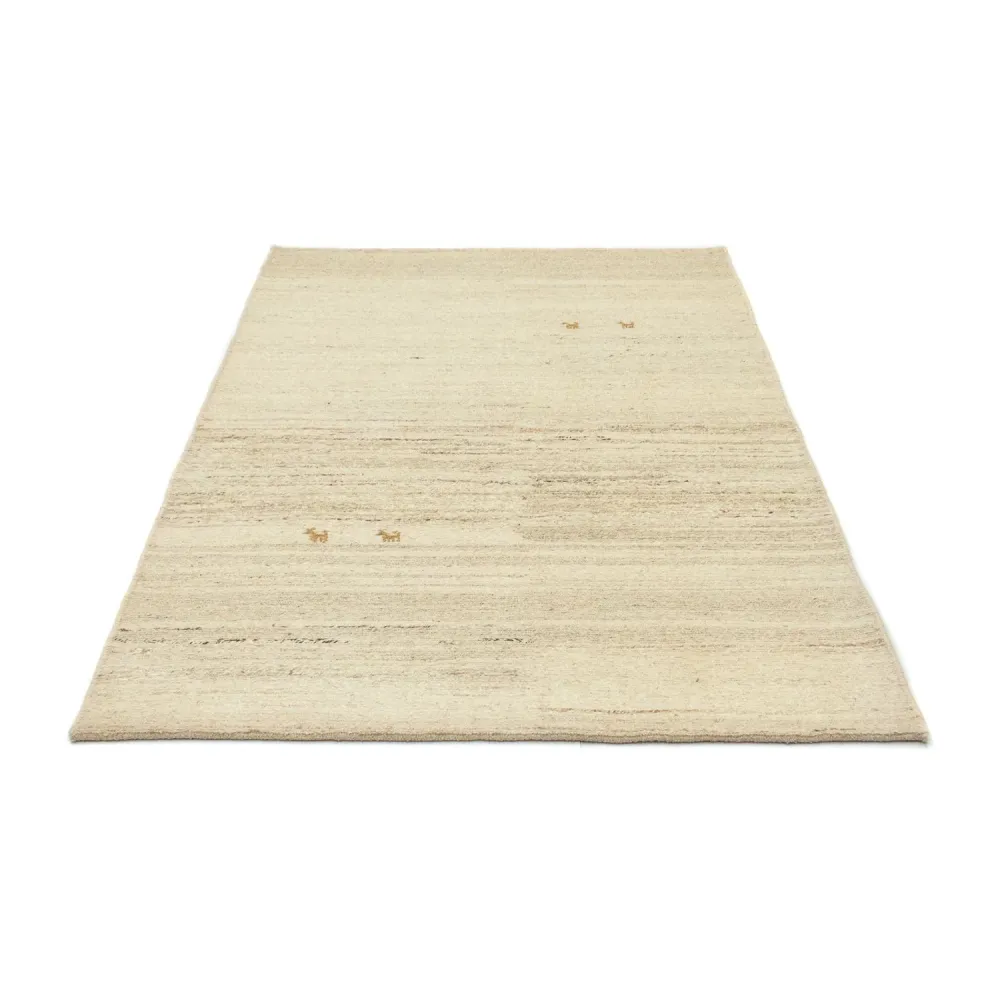 Gabbeh-teppe - persisk - 178 x 120 cm - beige