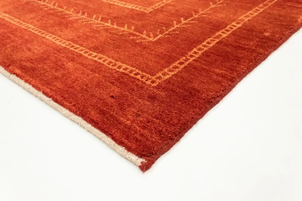 Gabbeh-teppe - persisk - 178 x 123 cm - rød
