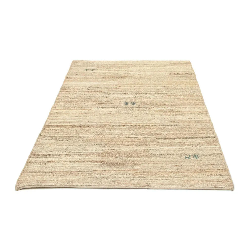 Gabbeh-teppe - persisk - 180 x 117 cm - beige