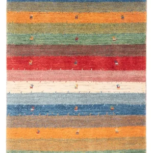 Gabbeh-teppe - persisk - 180 x 120 cm - flerfarget