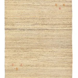 Gabbeh-teppe - persisk - 180 x 125 cm - beige
