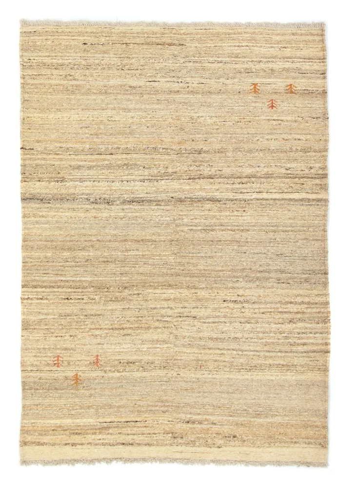 Gabbeh-teppe - persisk - 180 x 125 cm - beige