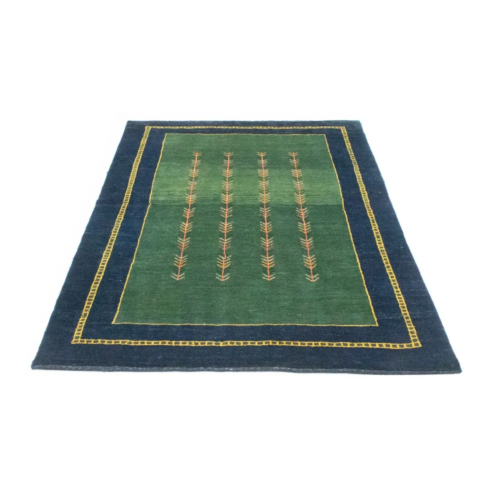 Gabbeh-teppe - persisk - 184 x 122 cm - grønn