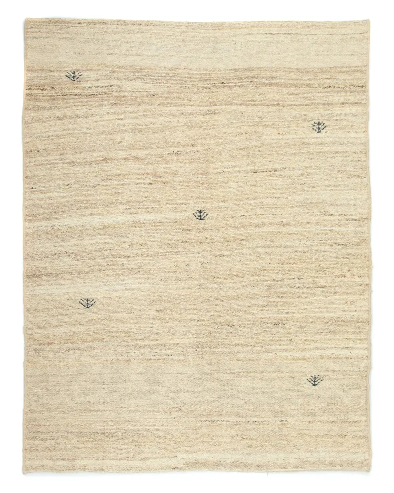 Gabbeh-teppe - persisk - 184 x 138 cm - beige