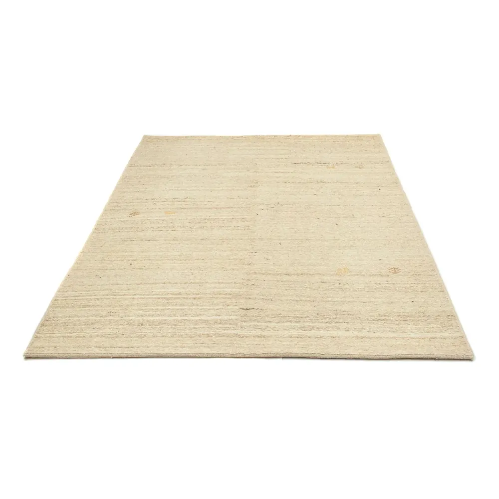Gabbeh-teppe - persisk - 184 x 138 cm - beige