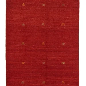 Gabbeh-teppe - persisk - 186 x 120 cm - rød