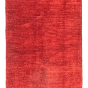 Gabbeh-teppe - persisk - 188 x 146 cm - rød