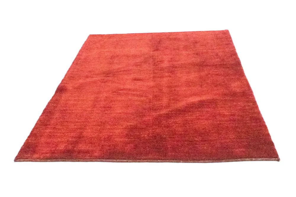 Gabbeh-teppe - persisk - 188 x 146 cm - rød
