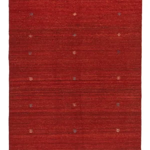 Gabbeh-teppe - persisk - 189 x 152 cm - rød