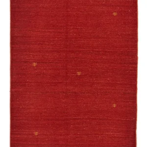Gabbeh-teppe - persisk - 190 x 140 cm - rød