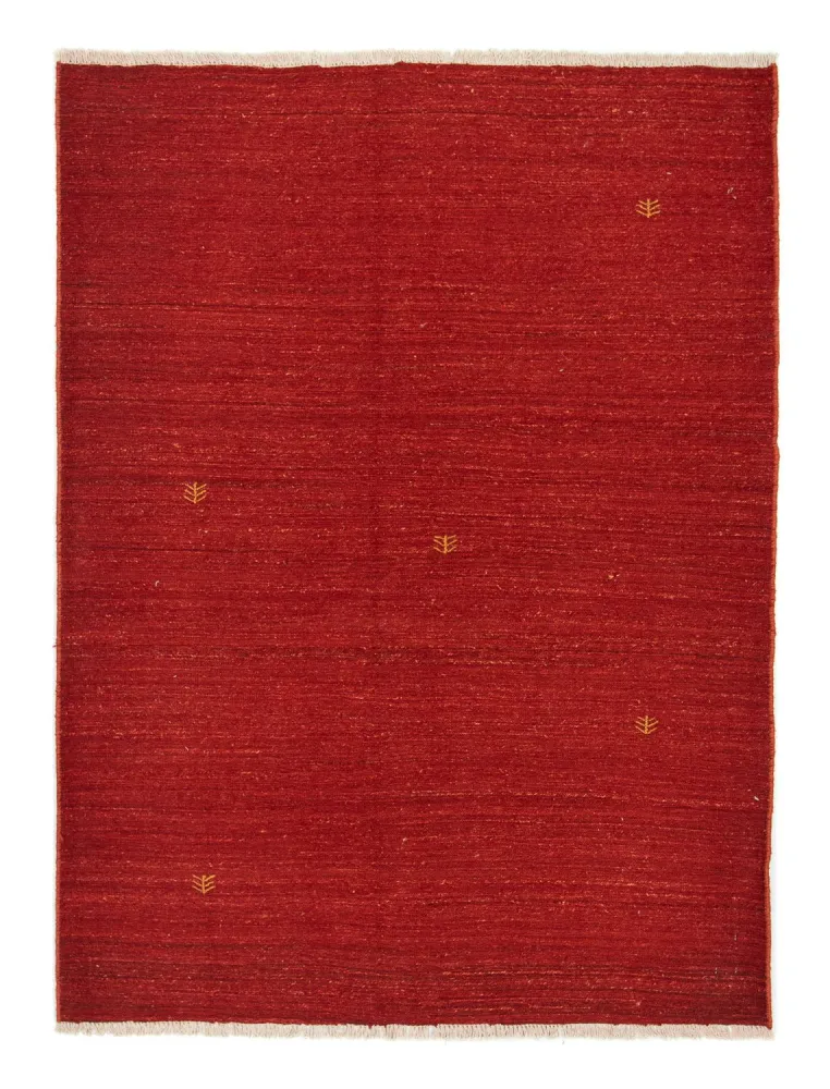 Gabbeh-teppe - persisk - 190 x 140 cm - rød