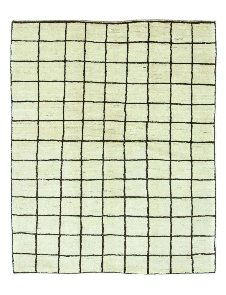 Gabbeh-teppe - persisk - 191 x 151 cm - beige
