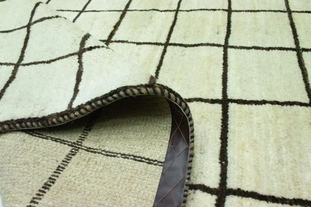 Gabbeh-teppe - persisk - 191 x 151 cm - beige