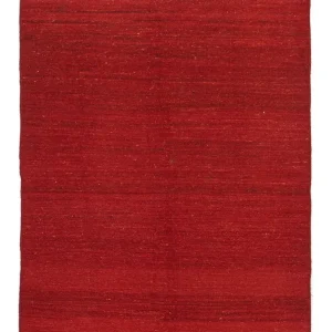 Gabbeh-teppe - persisk - 192 x 145 cm - rød