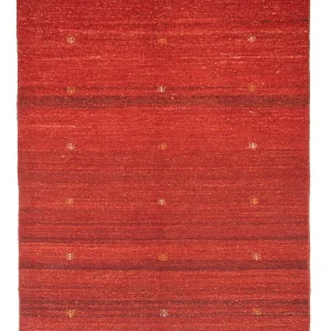 Gabbeh-teppe - persisk - 192 x 150 cm - rød