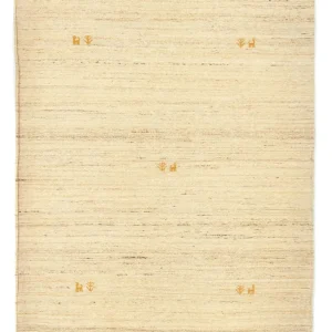 Gabbeh-teppe - persisk - 192 x 156 cm - beige