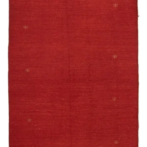 Gabbeh-teppe - persisk - 194 x 140 cm - rød