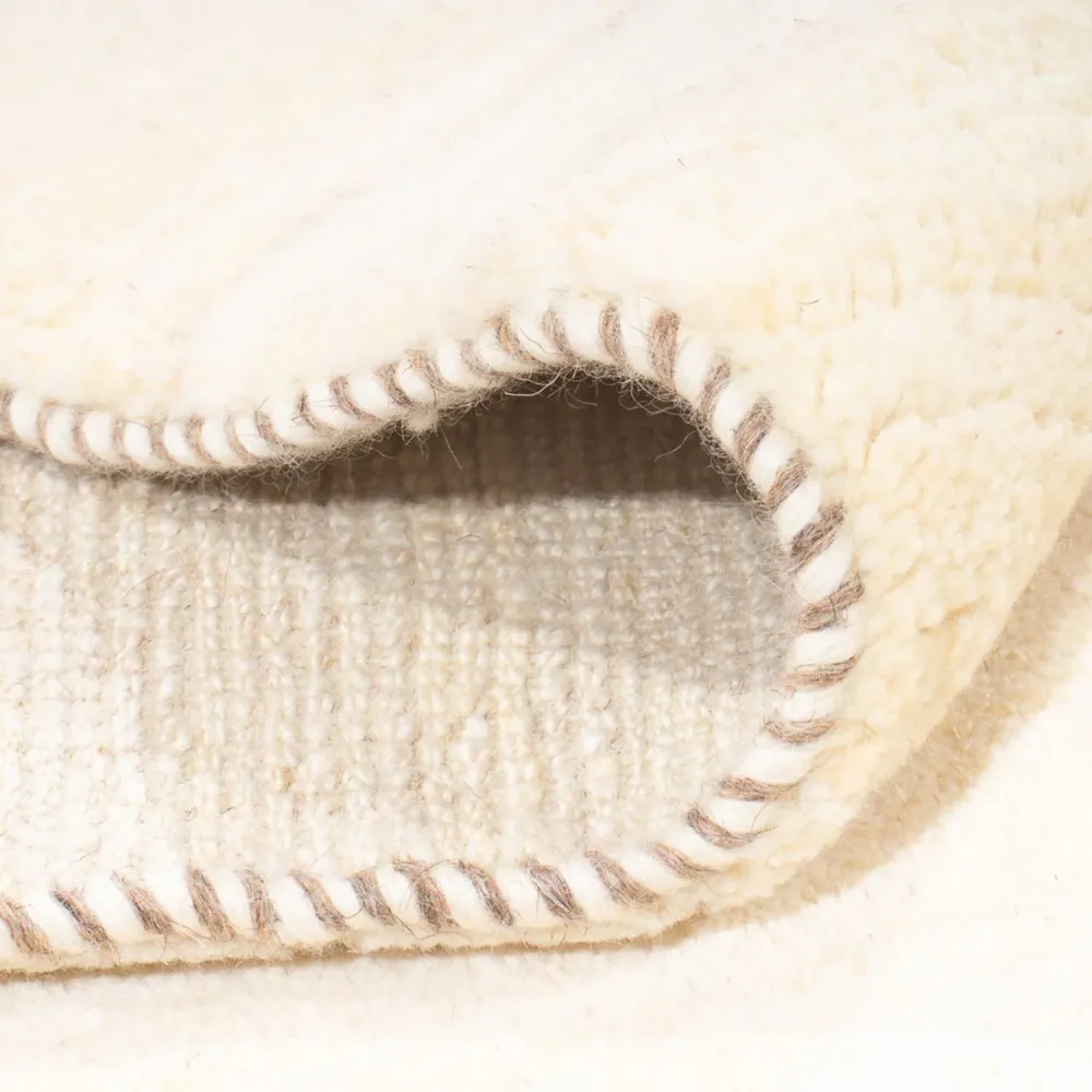 Gabbeh-teppe - persisk - 194 x 152 cm - beige