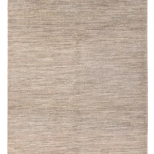 Gabbeh-teppe - persisk - 194 x 154 cm - mørk beige