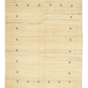 Gabbeh-teppe - persisk - 194 x 167 cm - beige