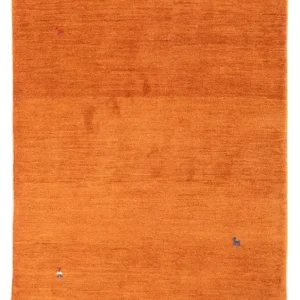 Gabbeh-teppe - persisk - 196 x 118 cm - oransje