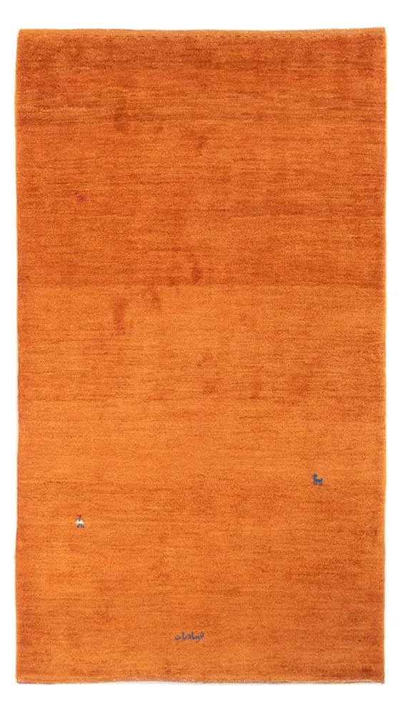 Gabbeh-teppe - persisk - 196 x 118 cm - oransje