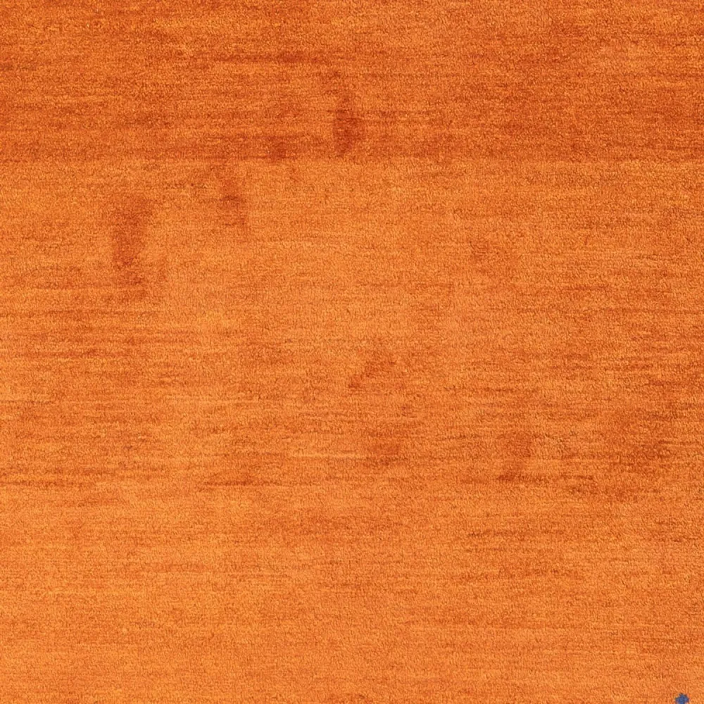 Gabbeh-teppe - persisk - 196 x 118 cm - oransje