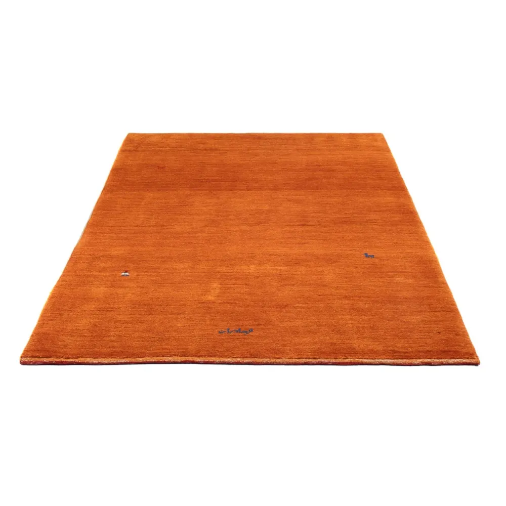 Gabbeh-teppe - persisk - 196 x 118 cm - oransje