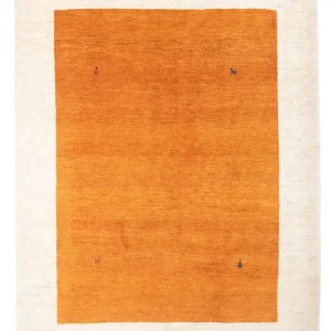 Gabbeh-teppe - persisk - 196 x 153 cm - flerfarget