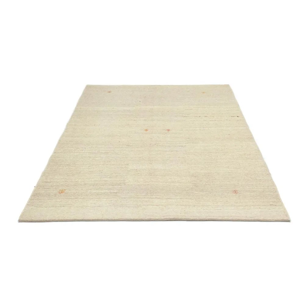 Gabbeh-teppe - persisk - 198 x 141 cm - beige