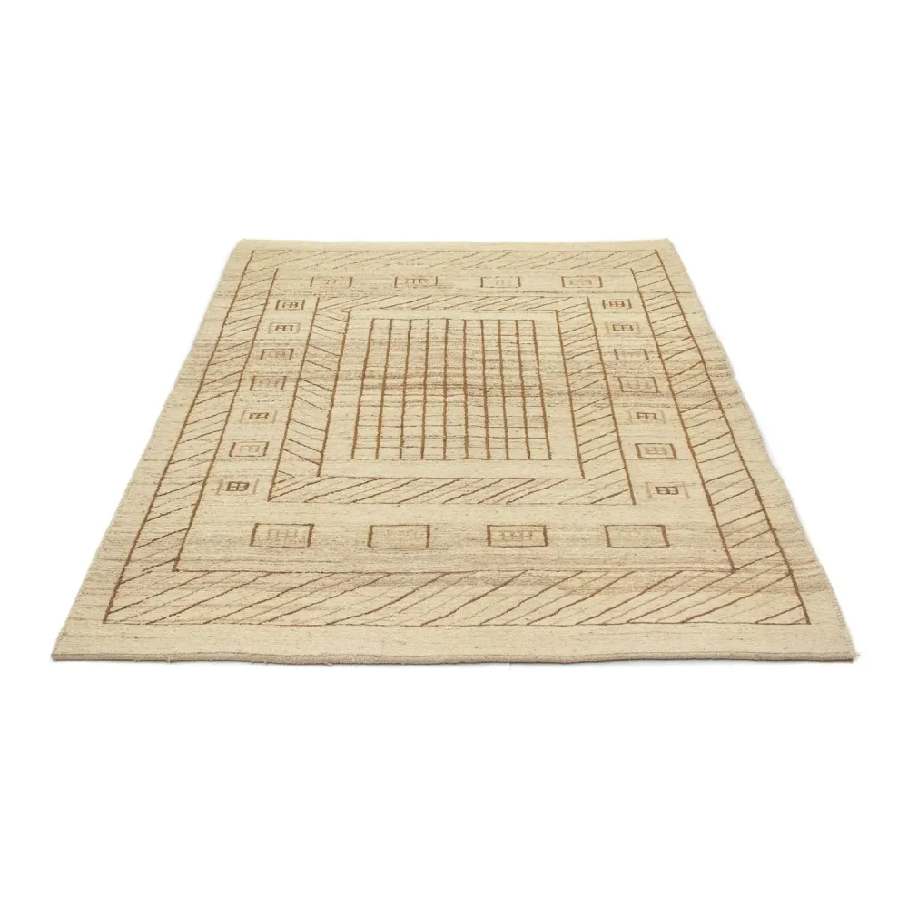 Gabbeh-teppe - persisk - 198 x 141 cm - flerfarget