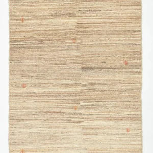 Gabbeh-teppe - persisk - 200 x 136 cm - beige