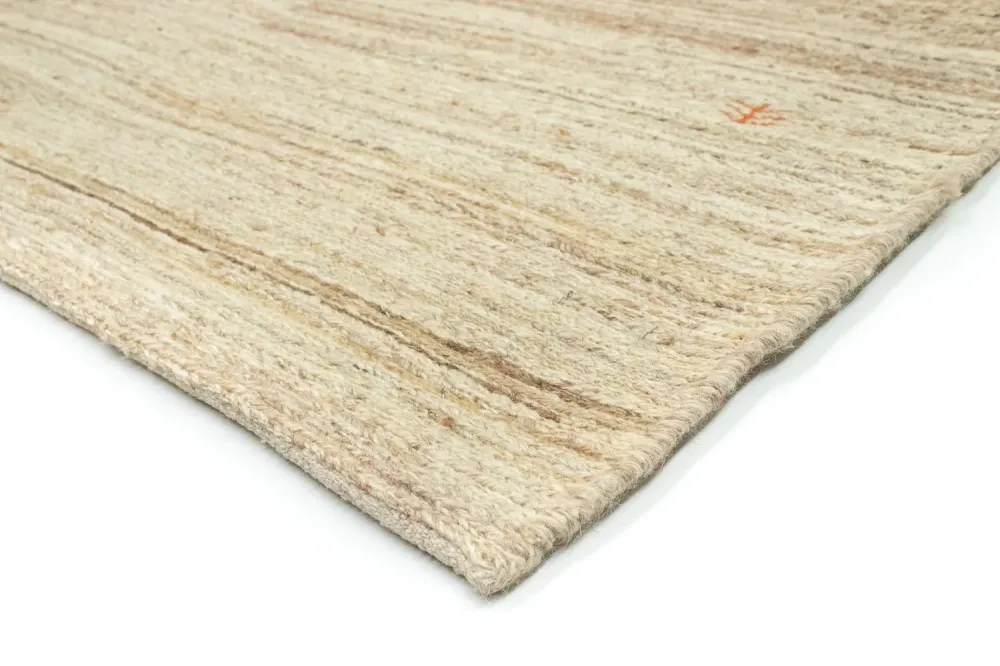 Gabbeh-teppe - persisk - 200 x 136 cm - beige