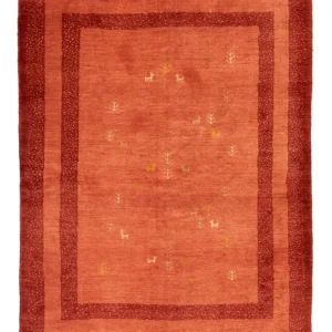 Gabbeh-teppe - persisk - 200 x 150 cm - rød