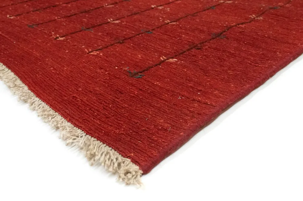 Gabbeh-teppe - persisk - 200 x 150 cm - rød