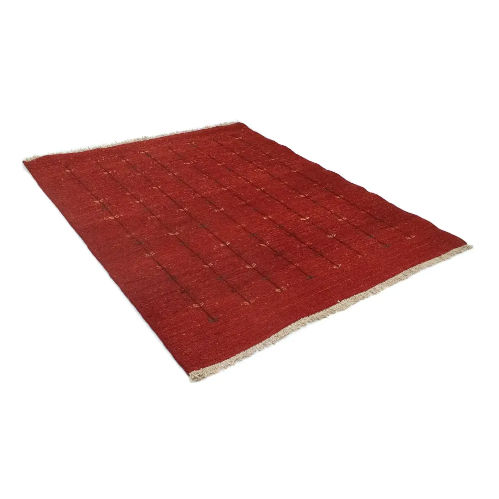 Gabbeh-teppe - persisk - 200 x 150 cm - rød