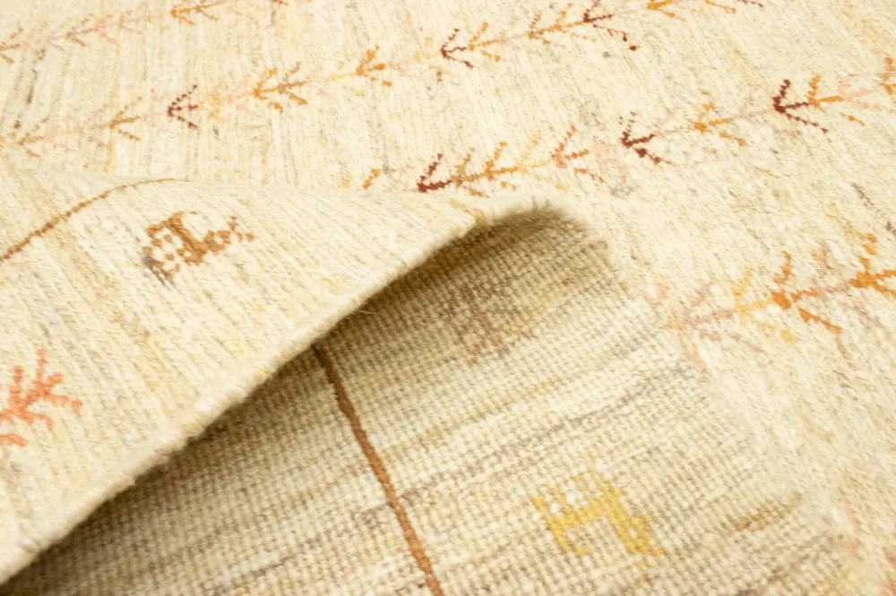 Gabbeh-teppe - persisk - 200 x 150 cm - beige